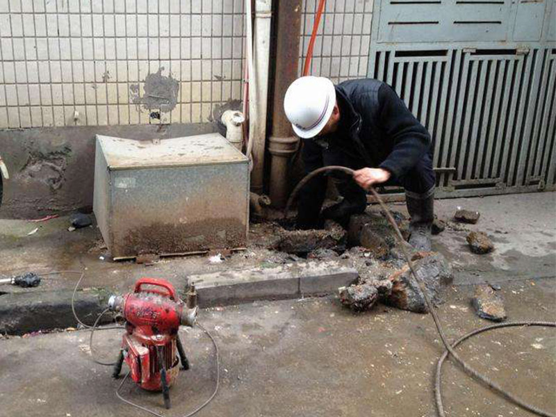 广西疏通下水道-洗菜池疏通